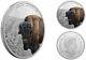 2021'Bison -Imposing Icons' Proof $30 Fine Silver 2oz. Coin (RCM 200682)(20213)