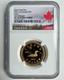 2021 Canada $1 Gilt Silver Proof Loonie NGC PF70 UCAM First Releases