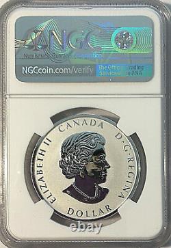2021 Canada $1 PEACE DOLLAR UHR NGC REVERSE PROOF 70 FDI Taylor Signed