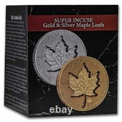 2021 Canada 1 oz Silver $20 Super Incuse Maple Reverse Proof SKU#233986