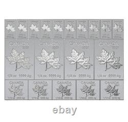 2021 Canada 2 oz. 9999 Silver Royal Canadian Mint Maple Flex Bar U2861 -STOCK