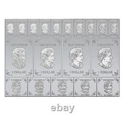 2021 Canada 2 oz. 9999 Silver Royal Canadian Mint Maple Flex Bar U2861 -STOCK