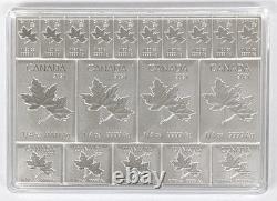 2021 Canada 2 oz. 9999 Silver Royal Canadian Mint Maple Flex Bar U2861 -STOCK