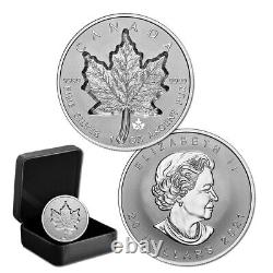 2021 Canada $20 Maple Leaf Super Incuse 0.9999 Fine Silver Coin PRISTINE