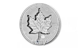 2021 Canada $20 Maple Leaf Super Incuse 0.9999 Fine Silver Coin PRISTINE