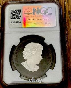 2021 Canada $20 Thanatotheristes Rhodium Silver PF70 Matte