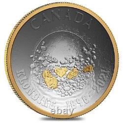 2021 Canada 30.75 gram Silver Panning for Gold Klondike Gold Rush Anniv. 9999