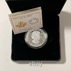 2021 Canada Bold Bison EHR Extra High Relief Pure Silver Proof Coin