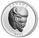 2021 Canada Buffalo Extraordinary High Relief 1 oz Silver Proof $25 Coin OGP