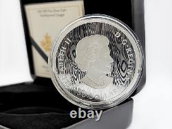 2021 Canada Pure Silver Multilayered Cougar 3D Engraved $50 Coin Low Mintage
