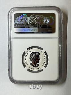 2021 Canada Silver Pulsating Maple Leaf 5-coin Set Ngc Pf70 Rev Proof Rare