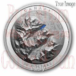 2021 Lake Louise $50 EHR Extra High Relief Proof Pure Silver Coin Canada