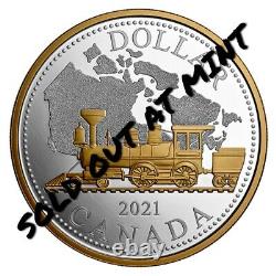 2021 Masters Club Silver Dollar, 140th Anniversary of the Trans-Canada Railway