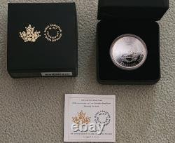 2021 Proof Canadian Silver Klondike Gold Rush Concave Coin OGP