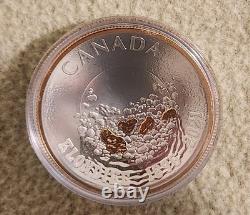 2021 Proof Canadian Silver Klondike Gold Rush Concave Coin OGP