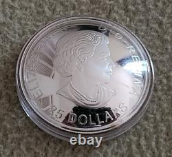 2021 Proof Canadian Silver Klondike Gold Rush Concave Coin OGP