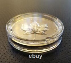 2022 1 oz. Ultra High Relief Silver Maple Leaf Reverse proof silver coin