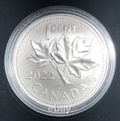 2022 1C Canada 1oz. 9999 Silver Farewell to the Penny 10th Anniversary OGP COA