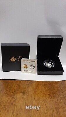 2022 $25 CANADIAN TIMBER WOLF 1 oz. EHR FINE SILVER PROOF COIN (CAN005)