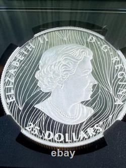 2022 $25 Canada 1 Oz Silver Proof Timber Wolf Ngc Pf70 Ucam Extra High Relief
