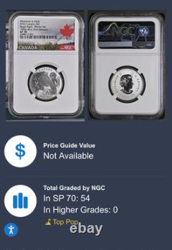 2022 $5 Canada Silver Ngc Sp70 Royal Agricultural Winter Fair First Releases