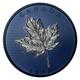 2022 Blue Rhodium Maple Leaves in Motion $50 5OZ Pure Silver Proof Canada Coin