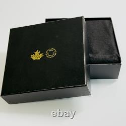 2022 Blue Rhodium Maple Leaves in Motion $50 5OZ Pure Silver Proof Canada Coin