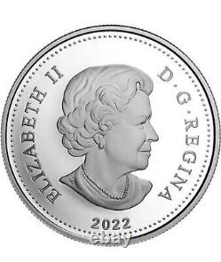 2022 CANADA RCM $1 Queen Elizabeth II Platinum Jubilee Proof Silver Dollar