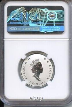2022 Canada 1/4 Oz Silver $3 A Radiant Crown NGC Reverse PF 70