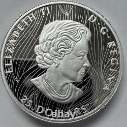 2022 Canada 1 oz Silver $25 Timber Wolf High Relief Proof Coin