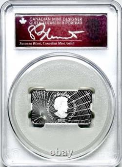 2022 Canada 1oz SILVER YUKON ENCOUNTER PCGS PR70 DCAM FDI SUSANNA BLUNT