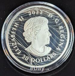 2022 Canada 2 oz Proof Silver Visions of Canada Coin. 9999 Fine (Box & COA)