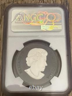 2022 Canada $20 Mercuriceratops Silver & Rhodium NGC PF70 Matte First Releases