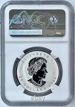 2022 Canada $20 Silver Maple Leaf NGC Reverse Proof 70 Ultra High Relief FDOI