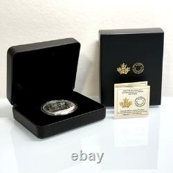 2022 Canada 2oz $30 Silver Proof Multifaceted Animal Family Bald Eagle RCM Coin