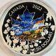 2022 Canada 3 oz Colorized Silver Canadian Collage Coin. 999 Proof (withBox & COA)