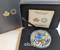 2022 Canada 3 oz Colorized Silver Canadian Collage Coin. 999 Proof (withBox & COA)