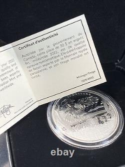 2022 Canada 30$ 50mm 9999 Multifaceted Animal Family Bald Eagle Proof Coin