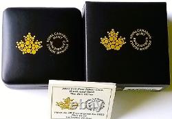 2022 Canada Black & Gold The Sea Otter $20 1 oz. 9999 Fine Silver Proof Coin