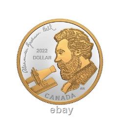2022 Canada Fine Silver Proof Set Alexander Graham Bell-Great Inventor