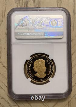 2022 Canada Gilted Silver $1 Loon Dollar Proof NGC PF 70