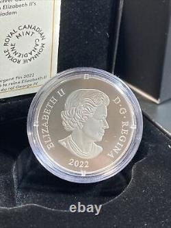 2022 Canada HM Queen Elizabeth II Diamond Diadem Silver coin Proof 20$