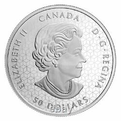 2022 Canada Pulsating Peace Dollar 5 Oz Silver Ultra High Relief $50 Coin JM769