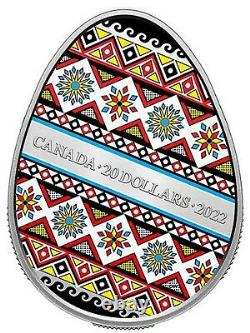 2022 Canada S$20 Pysanka Ukranian Egg First Release NGC PF70 UC Box COA OGP