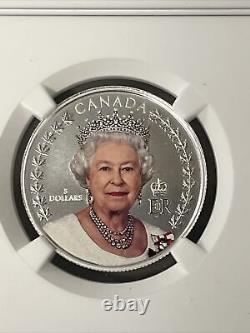 2022 Canada? Silver $5 Ngc Pf70 Matte Queen Elizabeth II Legacy Portrait