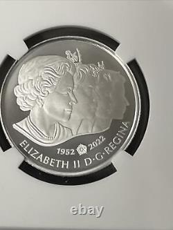 2022 Canada? Silver $5 Ngc Pf70 Matte Queen Elizabeth II Legacy Portrait