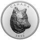 2022 Canada Timber Wolf 1 Oz Silver $25 Coin Extraordinary High Relief OGP JP046