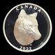 2022 Canada Timber Wolf Extraordinary High Relief 1 oz Silver $25 Proof Coin