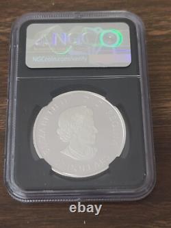 2022 Great Britain/canada Silver Proof Ngc Pf70 Qeii Platinum Jubilee 2-coin Set