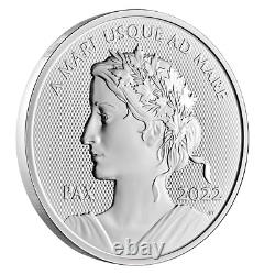 2022 Peace Dollar Pulsating Effect 1 OZ Pure Silver UHR Proof Coin Canada